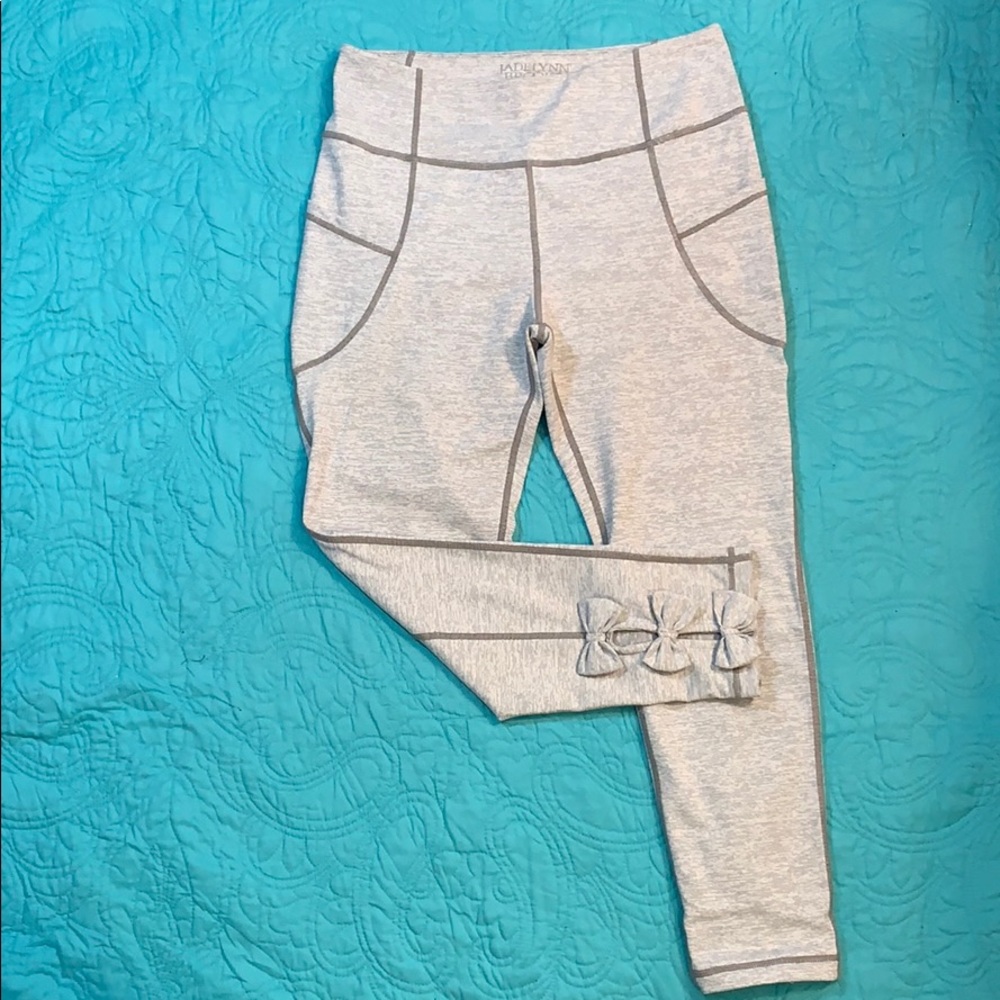 Jadelynn Brooke Bow Back Leggings
